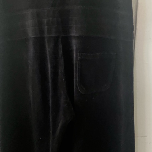 Juicy Couture Black Velour Jumpsuit